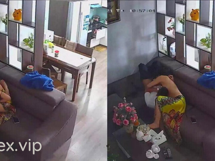 Ảnh 2 của Hack Camera Cặp vợ chồng việt vợ đang nấu ăn thì chồng lột đồ bú lồn và bế lên chịch khắp nhà – Phần 2